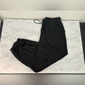 Womens Shein Joggers Size XXL Black Drawstring Pull On Skinny Leg Pants​